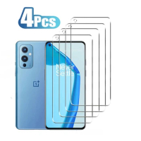 4PCSTempered Glass For OnePlus 9 10T 9R 9RT 8T 7 Screen Protector For Oneplus Nord CE 3 2 Lite N30 N20 N10 Ace Pro Safety Glass