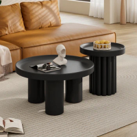 Dressing Minimalist Coffee Tables Tiny House Round Balcony Aesthetic Side Tables Unusual Backyard Mesitas De Noche Furnitures