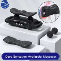 Yun YiMultifunctional Muscle Relaxation Massage Deep Sensation Myofascial Massager Fascial Gun Sport Massager Relaxation Pain Re