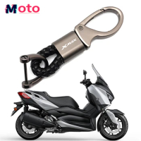 For YAMAHA XMAX X-MAX 125 250 300 400 XMAX300 2017 2018 2019 2020 2021 Motorcycle Accessories Zinc Alloy Keychain Key Ring
