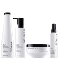 Shu Uemura Art of Hair Izumi Tonic Rice Water Shampoo, Conditioner, Hair Mask and Tonic Water Routin