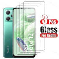 3PCS Full Cover Tempered Glass for Xiaomi Redmi Note 12 Pro + 5G Global Screen Protector on Redmi Note 12s 12 Protective Glass