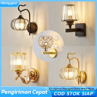 [COD GUDANG LOKAL] Lampu Dinding Kristal Lampu Hias Dinding Kamar Tidur Ruang Tamu Kamar Teras Hiasa