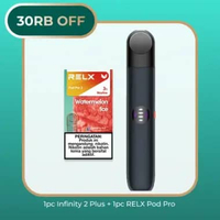 Special Bundle RELX Infinity 2 Plus Device - Black Sapphire Watermelon Ice
