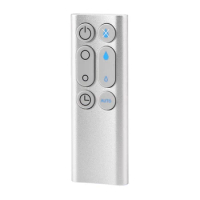 2X Replacement Remote Control For Dyson AM10 Humidifier Fan Air Purifier Fan Silver