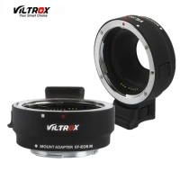 Viltrox EF-EOS M Electronic Auto Focus Lens adapter for Canon EOS EF EF-S lens to EOS M EF-M M2 M3 M5 M6 M10 M50 M100 Camera