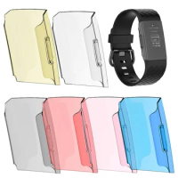 100PCS For Fitbit Charge 3 Case Colorful PC Protective Case Cover Shell for Fitbit Charge 3 Band Smart Watch Accessories