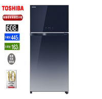 【TOSHIBA東芝】608公升 GR-AG66T(X) 一級能效-3℃抗菌鮮凍極光鏡面冰箱