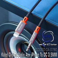 MCDODO CA-0780 Kabel AUX iPhone To DC 3.5MM Premium Audio Stereo