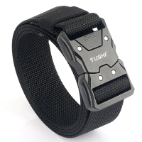 (Send from Thailand) New Arrival Men's Belt Military Belt Tactical Belt Quick Release Belt Climbing 