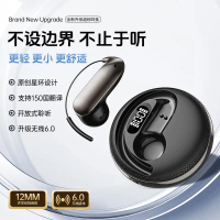 Fon telinga Bluetooth baharu X56, tanpa wayar versi 6.0, binaural untuk sukan dengan terjemahan AI,