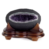 【開運方程式】紫晶洞l特紫開口笑紫水晶洞AGU607(2.5kg烏拉圭錢袋子)