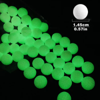 Luminous Refill Balls for NERF Hyper Toy Gun Refill Pack of Round White Bullets 14.5mm PU Ammo Outdoor Sport Children Gifts