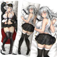 Games Azur Lane figure Equal body hug body pillow pillowcase double-sided 3D printing bedding DIY two-dimensional sexy gift