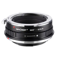 K&amp;F Concept MAF-EOS R Adapter for Minolta AF Sony A Lens to Canon EOS RF Mount Camera RF RP R5 R6 R7 R8 R10 R50 Lens Adapter