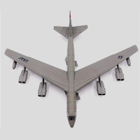 ทหารเครื่องบินรบรุ่น B-52 Stratofortress ระยะยาวเครื่องบินทิ้งระเบิดเชิงกลยุทธ์รุ่นของเล่น1200