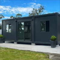 Luxury Modular Construction Flat Pack Prefab Mobile Expandable Container House Homes Economic Movable Hotel Apple Cabin