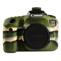 RP Soft Silicone Rubber Camera Protective Body Case Skin For canon EOS 90D Camera Bag protector cover