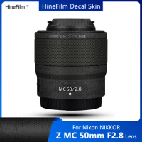 for Nikon Z 50 F2.8 Lens Sticker 50 2.8 Protective Film For Nikon Nikkor Z MC 50mm f/2.8 Lens Anti-Scratch Body Protector Skin