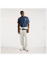 เสื้อยืดผู้ชาย New Balance Sticker Pack สี NB Navy
