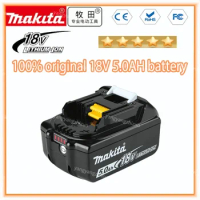 Makita Original Lithium ion Rechargeable Battery 18V 5000mAh 18v drill Replacement Batteries BL1860 BL1830 BL1850 BL1860B