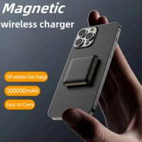 Mini Power Bank 30000mAh Super Fast Charging Magnetic Wireless Powerbank For Xiaomi IPhone14 13 12 pro Portable External Battery