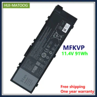 MFKVP Laptop Battery for DELL 451-BBSF/BBSB TWCPG T05W1 GR5D3 0FNY7 1G9VM M28DH Precision 15 7510 7520 M77107510 17 7710 7720