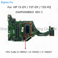 DA0P5DMB8C0 For HP TPN-Q222 15-DY 15S-FQ Laptop Motherboard With i7 i3-1005G1 i5-1035G1 CPU SPS:L71755-601 L71757-601 L71756-601