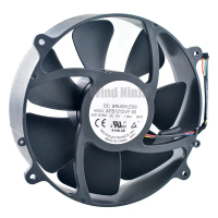 12 ซม. / 120 มม. พัดลมระบายความร้อนทรงกลม รุ่น AFB1212VF 00 BA31 00166A DC12V 1.00A ขั้วต่อ 4 ขา สำห