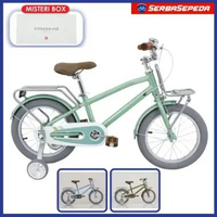 Dominate CT-B Sepeda Anak Ukuran 16 Inci Frame Alloy BAY GREEN