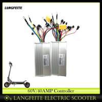 Langfeite ORIGINAL Electric Scooter dual motor C1 Controller 60V 40AMP Brushless DC Controller E scooters Trottinettes Parts