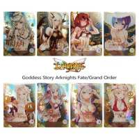 Goddess Story PR card Rem Emilia Anime characters Bronzing collection Game cards Christmas Birthday gifts Children's toys