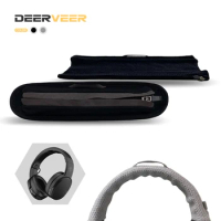DEERVEER Headband Cover Compatible With Skullcandy Crusher Wireless Headphones Headband Weave Zipper Head Beam