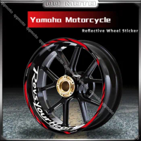 Motorcycle Reflective Wheel Rim Sticker Stripe Decal Tape Accessories For Yamaha YZF R1 R6 FZ6 FZ8 MT07 MT09 Tracer 700 900