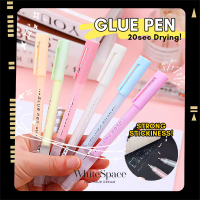 WhiteSpace Pen Gam Macaron Colour Glue Pens Strong Stick Gam Mata Sekolah Hand Account Tools Handboo