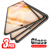 3Pcs Full Cover Screen Protector For Infinix Hot 40 Pro Tempered Glass Film Infinx Hot40 40i Hot40Pro 40Pro Hot40i 4G 2023 Glass