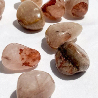 [Hello Nona Co.] Harlequin Quartz / Hematoid Quartz / Fire Quartz Tumbles