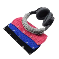Braided Cloth Headband Headphone Cover Replacement Universal Earphone Case for Audio-Technica msr7 m50x for Sony Headphones
