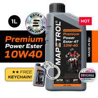MAPETROL PREMIUM POWER ESTER 4T 10W40 ENGINE OIL (FULLY ESTER |   MADE IN EUROPE) 1L
