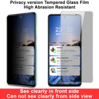 For Samsung Galaxy A52s 5G Imak Full Screen Privacy Anti-Spy Tempered Glass For Samsung Galaxy A52s 5G Screen Protector