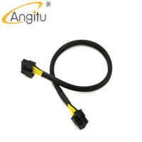 Angitu 12Pin to 8Pin ATX/EPS Seasonic PSU Power Cable For Seasonic Old X400FL, X460FL, X560/600/660/750/760-X1250