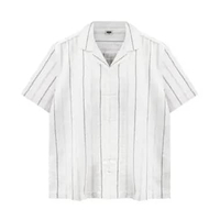 M231 Kemeja Pria Hawaii Tenun Oversize pendek 1313 Dewasa-M