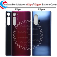 Battery Cover For Motorola Moto Edge+ Edge plus Back Cover Rear Door Panel Housing Case Replacement For Motorola Edge