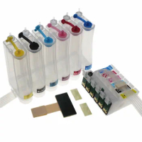 T0811N 81N Continuous Ink Supply System CISS For Epson Stylus Photo T50 R290 R295 R390 RX590 RX610 RX615 RX690