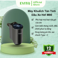 Máy Khuếch Tán Tinh Dầu Xe Hơi Evita M80, Phù Hợp Mọi Loại Xe Hơi, Phun Tự Động - BH 12 Tháng