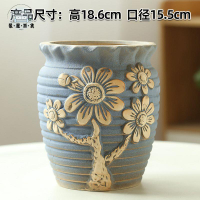 免運 花盆 陶瓷花盆 多肉花盆 特價花盆粗陶大口徑陶瓷簡約多肉植物老樁盆綠蘿花盆多肉花盆批發特惠/全館折扣 售後保障 開立發票m5327