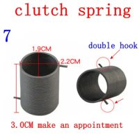 7 for Fully automatic washing machine clutch spring Clutch assembly accessories repair parts