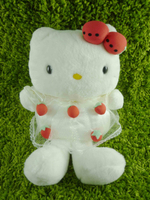 【震撼精品百貨】Hello Kitty 凱蒂貓~絨毛娃娃-草莓(S)