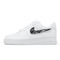 Nike 休閒鞋 Wmns Air Force 1 07 LX 女鞋 白 黑 液態黑 猛毒 AF1 IF1686-101