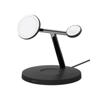 แท่นชาร์จไร้สาย BOOST↑CHARGE PRO 3-in-1 Wireless Charger with MagSafe 15W สีดำ